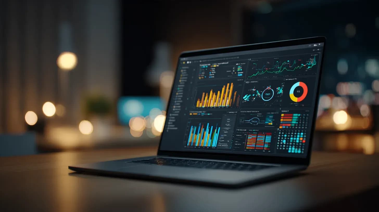 Data analysis in a web application